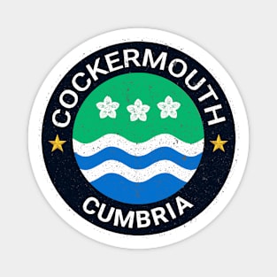 Cockermouth - Cumbria Flag Magnet